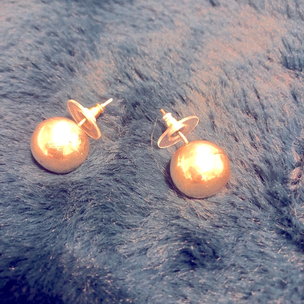 Silpada Having A Ball 10m Large Solid Silver Stud… - image 2